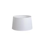 Linnen lampenkap wit rond schuin 35/30/20, Huis en Inrichting, Verzenden, Nieuw, Wit, Rond