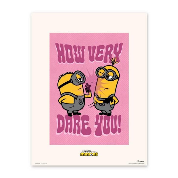 Poster Minions - How Very Dare You 30x40cm, Verzamelen, Posters, Nieuw, A1 t/m A3, Verzenden