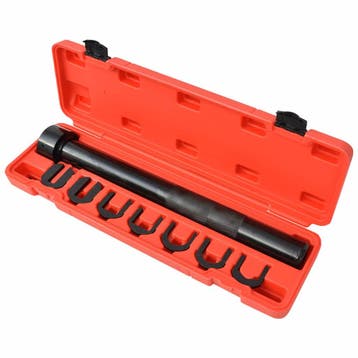 vidaXL Spoorstang installeer/verwijder set 8-delig, Verzenden, Nieuw