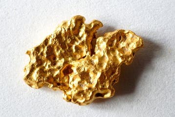 Goud Goudnugget uit Suriname of Frans-Guyana 1,376 gram-