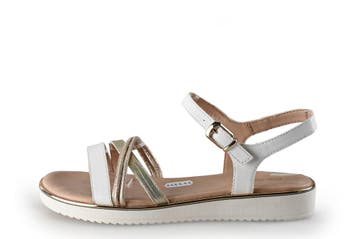 Graceland Sandalen in maat 38 Wit, Kleding | Dames, Verzenden, Wit, Sandalen of Muiltjes, Zo goed als nieuw