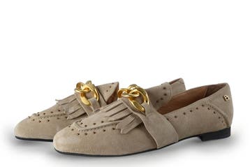 Babouche Loafers in maat 42 Beige, Verzenden, Beige, Overige typen, Zo goed als nieuw