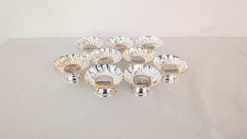 Made in Italy - Tafelservies voor 6 (9) - Verzilverd, Zilver