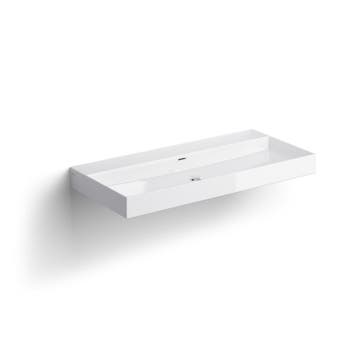 Clou New Wash Me Wastafel 90x42x8cm Met 3 Voorbewerkte, Ophalen of Verzenden, Nieuw