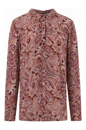 Miss Etam Plus Blouse in maat 46 Paars, Miss Etam Plus, Verzenden, Zo goed als nieuw, Overige kleuren