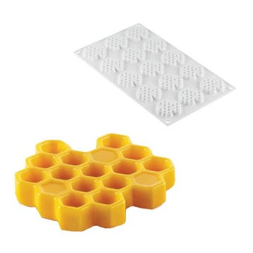 Silikomart Siliconen Vorm Honing (15) Ø45x8mm, Hobby en Vrije tijd, Verzenden, Nieuw