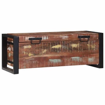 vidaXL Opbergkisten Multikleur 80 x 30 x 30 cm Massief, Huis en Inrichting, Verzenden, Nieuw