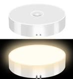 Set van 2 LED Nachtlampjes met Bewegingssensor – USB Oplaadb, Huis en Inrichting, Lampen | Tafellampen, Verzenden, Nieuw