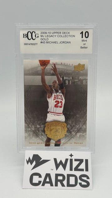 2009-10 Upper Deck MJ Legacy Collection Gold #43 Michael, Nieuw