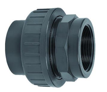 VDL pvc 3-delige koppeling, inwendig lijm x binnen, Verzenden, Nieuw