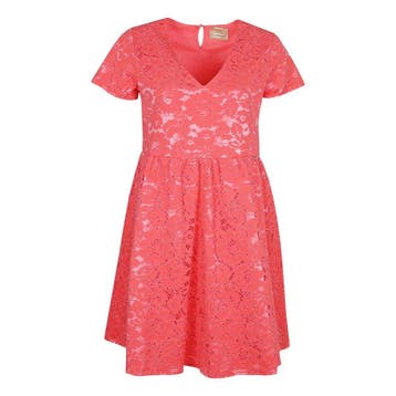 Verysimple • roze kanten jurk • 36 (IT42), Verzenden, Verysimple, Nieuw, Roze