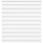 vidaXL Zebra rolgordijn 150x150 cm stofbreedte 145,9cm, Verzenden, Nieuw, Wit