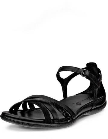 ECCO Maat 41  FLASH Dames Sandalen - Zwart, Verzenden, Nieuw