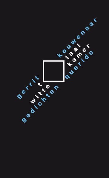 Totaal Witte Kamer | Gerrit Kouwenaar | Nieuw, Boeken, Ophalen of Verzenden, Nieuw, Gerrit Kouwenaar