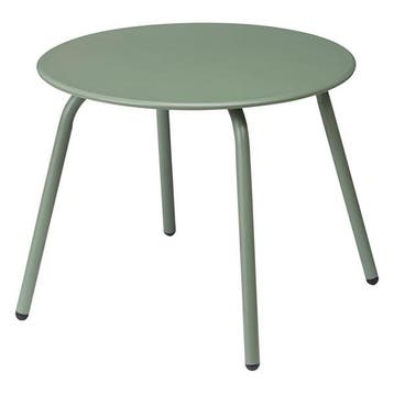 Bijzettafel tuin | Gardalux | Rond (Ø 50 x 40 cm, Groen), Verzenden, Nieuw