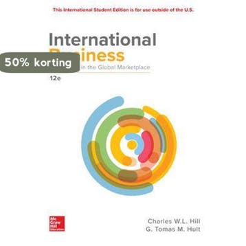 ISE International Business - Charles W. L. Hill, Verzenden, Gelezen, Charles W. L. Hill
