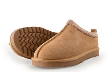 Colors of California Pantoffels in maat 40 Bruin, Bruin, Verzenden, Zo goed als nieuw, Pantoffels of Sloffen
