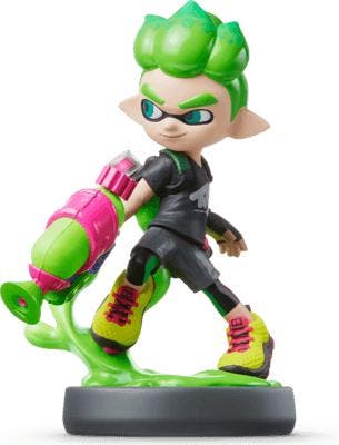 Amiibo Inkling Boy (Neon Green) - Splatoon series, Verzenden, Zo goed als nieuw