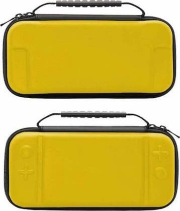 Nintendo Switch Lite Case Geel (Switch Accessoires), Spelcomputers en Games, Ophalen of Verzenden, Zo goed als nieuw