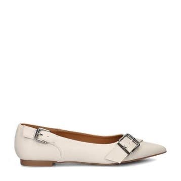 Mexx Tami Sunday ballerinas & instappers voor dames, Kleding | Dames, Mexx, Verzenden, Wit, Nieuw