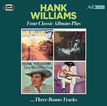 cd - hank williams - FOUR CLASSIC ALBUMS PLUS (nieuw), Verzenden, Zo goed als nieuw