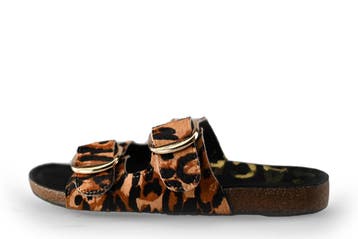 Sacha Slippers in maat 37 Panter, Slippers, Overige kleuren, Verzenden, Zo goed als nieuw