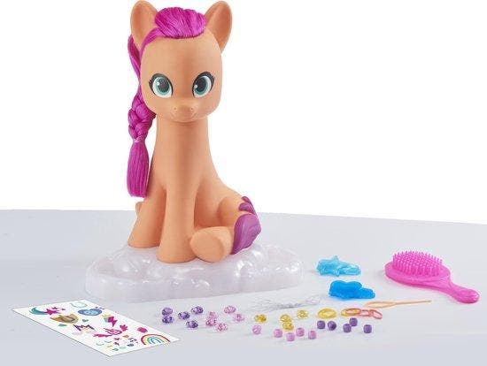 My Little Pony Groot Kaphoofd - Sunny Starscout, Kinderen en Baby's, Speelgoed | Overig, Verzenden