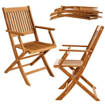 Tuinstoelen Sydney Set van 2 Acacia FSC®-gecertificeerd, Verzenden, Nieuw