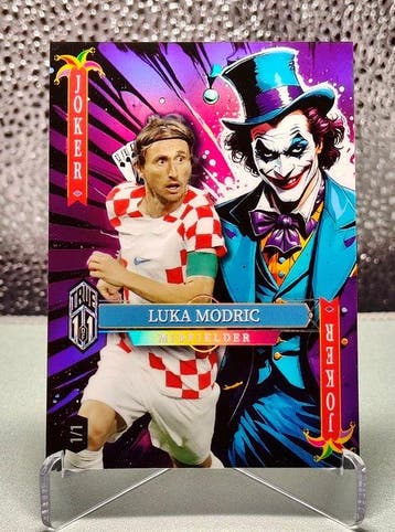 Wild Card True 1/1 Jokers Wild Luka Modric Enige, Nieuw