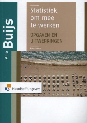 9789001802592 Statistiek om mee te werken | Tweedehands, Verzenden, Zo goed als nieuw, A. Buijs