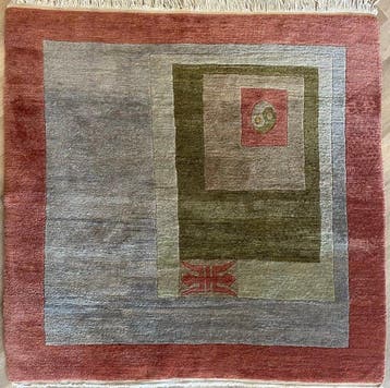 Nepal Modern - Gereinigd - Tapijt - 156 cm - 151 cm, Nieuw