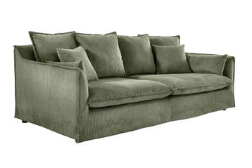 Sofa HEAVEN 200cm 3-zitsbank met pocketvering, afneembare, Ophalen of Verzenden, Nieuw