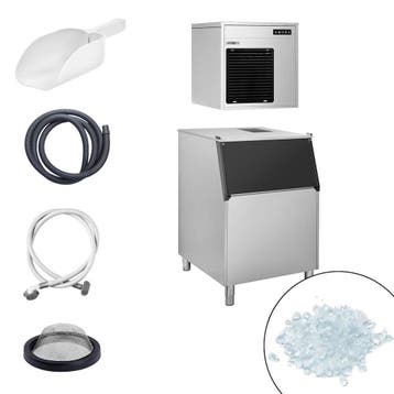 GGM Gastro | Schilferijsmachine - 220kg/24u - incl. |, Verzenden, Nieuw in verpakking, Koelen en Vriezen