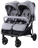 Lorelli Duo Cool Grey Duowagen incl. Luiertas, Kinderen en Baby's, Buggy's, Verzenden, Nieuw