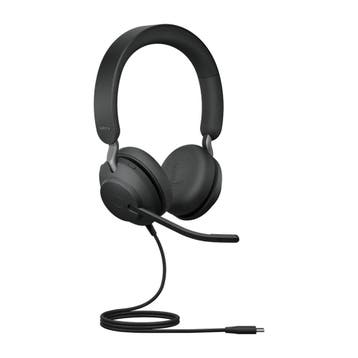 Jabra Evolve2 40 Headset Kantoor/callcenter USB Type-C Zw..., Verzenden, Nieuw