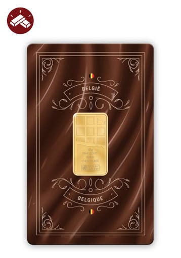 Goudbaar 10 gram ‘Chocolade’, Verzenden
