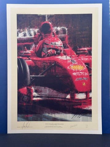 Ferrari - Michael Schumacher - 2001 - Print, Nieuw