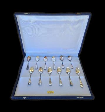 Koffielepel (12) - .800 zilver