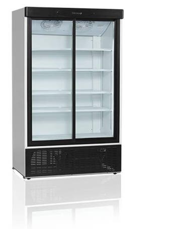 Flessenkoelkast 2-deurs | Glas | 895 Liter HorecaTraders, Verzenden, Nieuw in verpakking