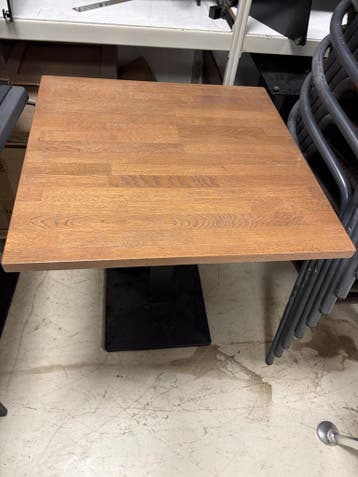 Bistrotafel Hout 70x70x76cm (B x D x H) 5stuks, Ophalen of Verzenden, Nieuw in verpakking