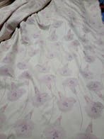 Prachtige jacquardstof in oudroze en lavendel - Textiel -
