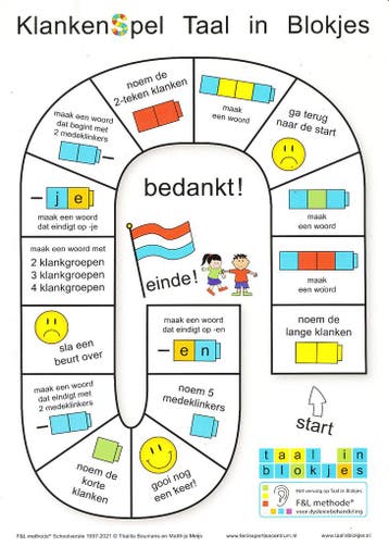 Taal in Blokjes Klankenspel (zie omschrijving), Boeken, Schoolboeken, Verzenden, Nieuw