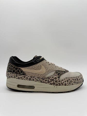 Nike - Nike Air Max 1 Grey Safari - Sneakers - Maat: EU 44.5, Nieuw