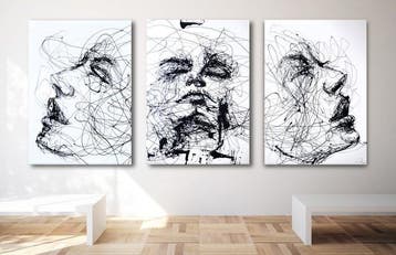 D. Witschkanow -  „Three Faces of the Unsaid - Triple