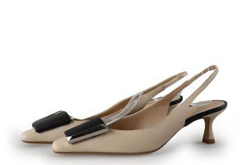 Roberto Festa Pumps in maat 36 Beige, Pumps, Verzenden, Beige, Zo goed als nieuw