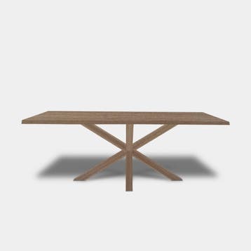 Tafel Boomstam eikenhout  Matrix hout  180x90, Nieuw