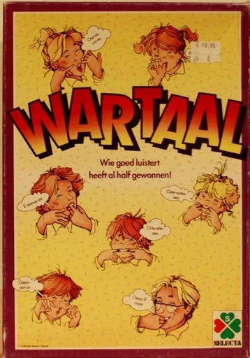 Wartaal Bordspel (Selecta), Verzenden, Nieuw