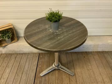 Terrastafel Ø70 cm – 4 stuks beschikbaar, Zakelijke goederen, Horeca | Meubilair en Inrichting, Ophalen of Verzenden, Gebruikt
