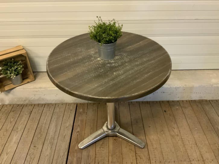 Terrastafel Ø70 cm – 4 stuks beschikbaar, Zakelijke goederen, Horeca | Meubilair en Inrichting, Gebruikt, Meubilair, Ophalen of Verzenden