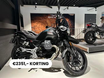 Moto Guzzi V85 Strada (Nieuw, nu voor €12.199 euro!), 2 cilinders, LED Verlichting, Nieuw, Motorrijbewijs A